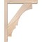 Ekena Millwork Balboa Block Smooth Bracket w/ Offset Brace, Douglas Fir, 3 1/2"W x 16"D x 20"H BKT0402X16X20BOA05SDF - alternate 3